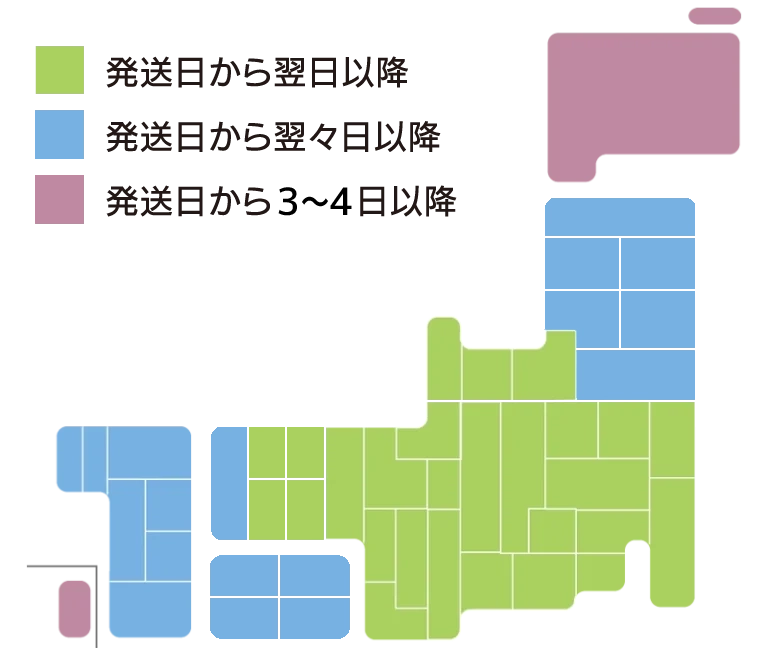 人工芝到着までの日数
